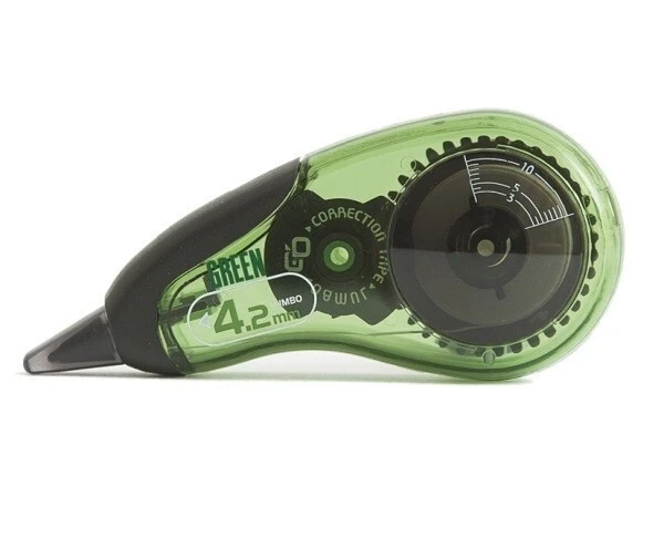 Korektor w taśmie D.Rect 4,2mm x 10m Green
