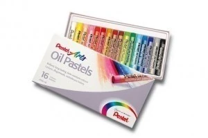 Pastele olejne PENTEL 16 kolorów