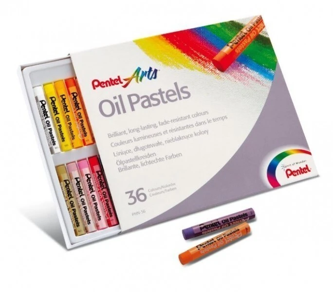 Pastele olejne PENTEL 36 kolorów