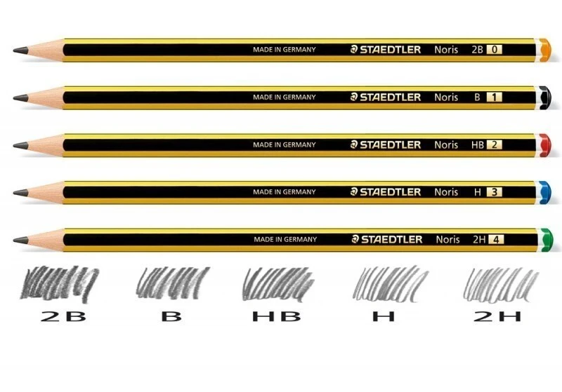 Ołówek Staedtler Noris 5 różnych twardości