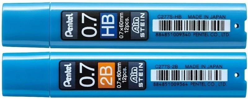 Grafit Pentel 0,7 mm AinStein