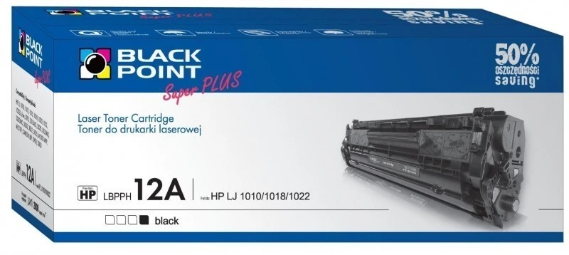 Toner Black Point do HP LJ Q2612A 1010 czarny