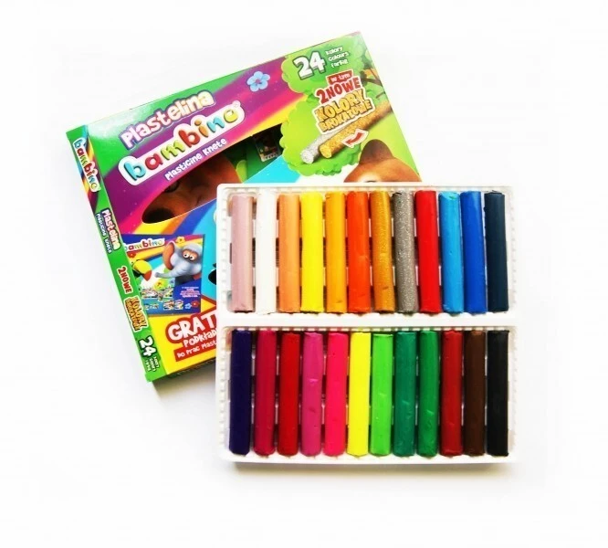 Plastelina BAMBINO 24 kolory
