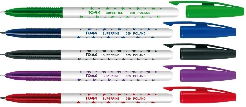 Długopis Toma 059 gwiazdki