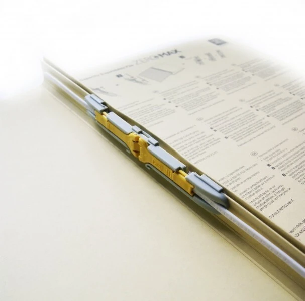 Teczka PLUS skoroszytowa ZERO MAX A4 jasny beż