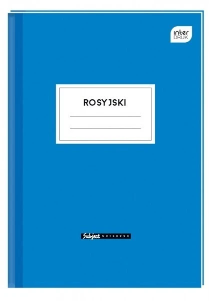 BRULION A5 80k linia INTERDRUK ściąga TO J.ROSYJSKI