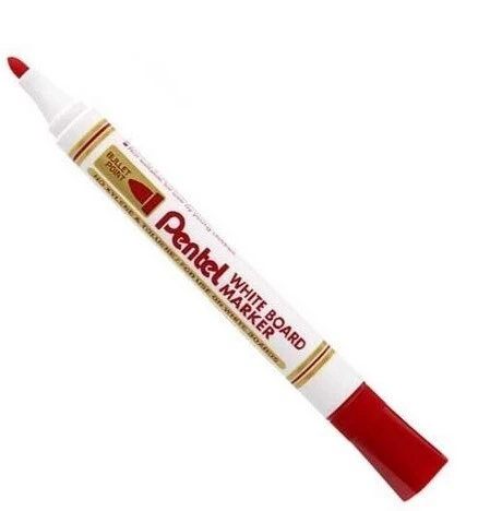 Marker suchościeralny Pentel MW85 czerwony