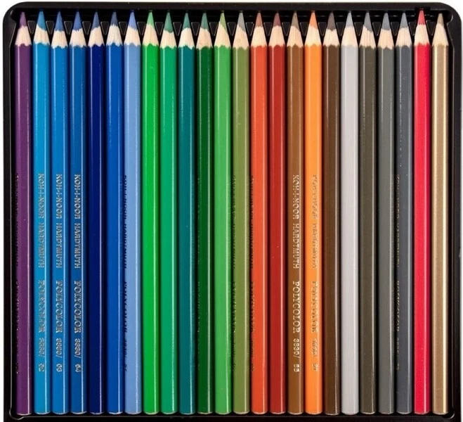 Kredki Koh I Noor akwarelowe 72kol Mondeluz 3714