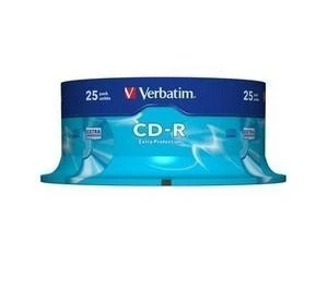 Płyta CD-R 700MB Verbatim 52xCake'25szt 43432