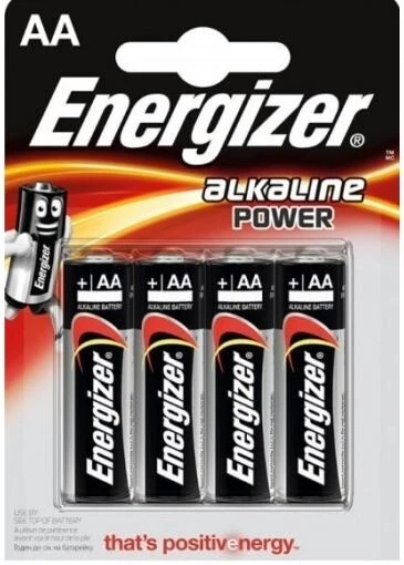 Bateria ENERGIZER alkaiczne AA LR06 4szt paluszki