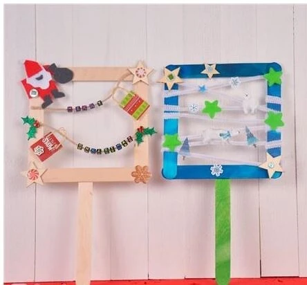 Patyczki z naturalnego drewna 25 szt. JUMBO