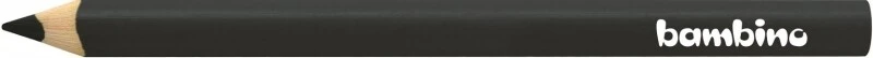 Kredka trójkątna gruba BAMBINO CZARNA