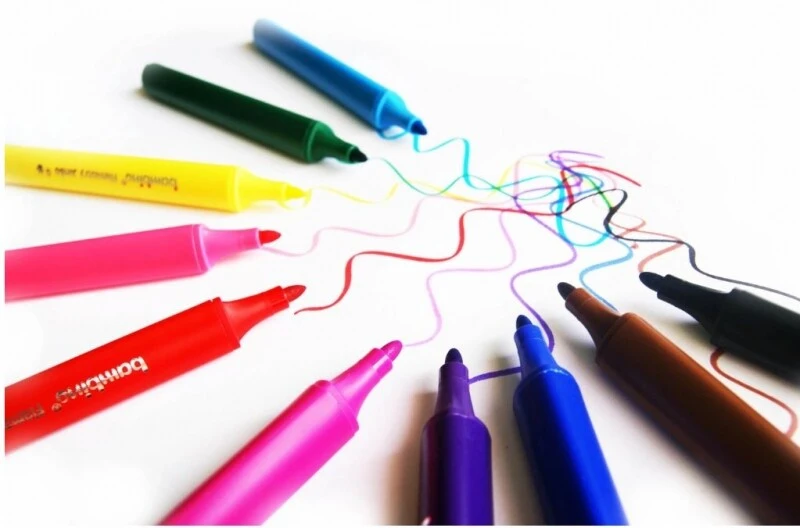 Flamastry Bambino Jumbo 10kol trójkątne