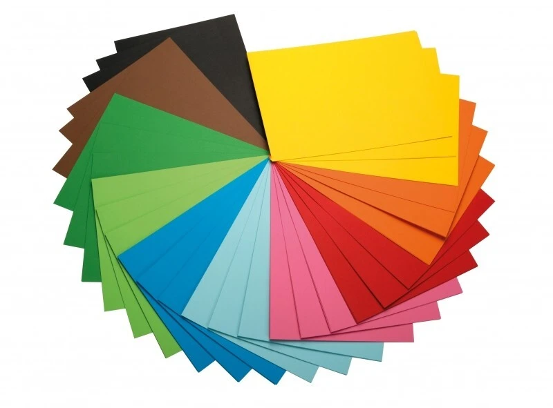 Brystol Karton B1 kolorowy 220g/270g 70x100 mix 1szt