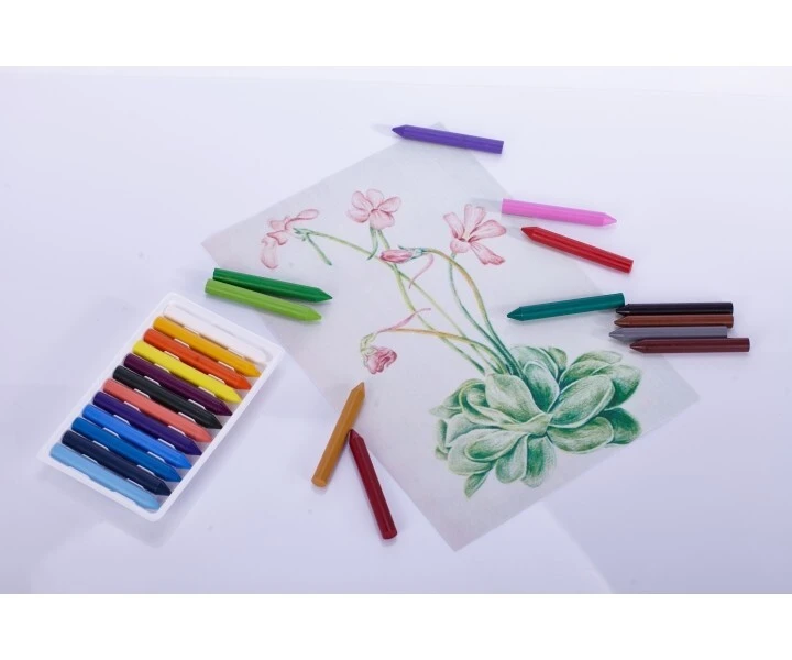 Kredki woskowe Astra Premium 12 kolorów