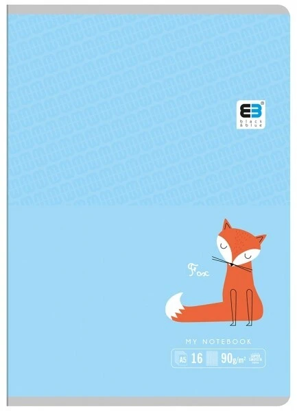 Zeszyt A5 16k kratka INTERDRUK B&B Pastel KIDS 90g