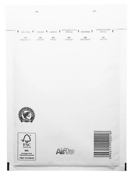 Koperta ochronna AirPro H/18 290x370mm bąbelkowa 100 szt.