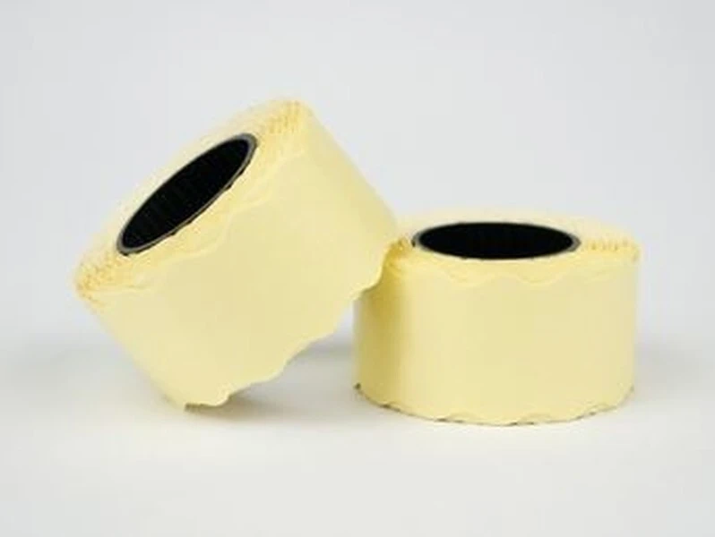 Taśma do metkownic 2-rzędowa 26x16 MC okrągła biała