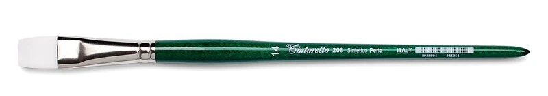 Pędzel Perla Sintetico płaski 208 Tintoretto