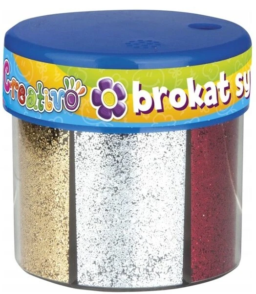 Brokat sypki Astra 50gx6 kolorów z dozownikiem