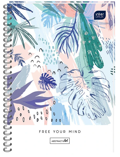 Kołozeszyt A4 120 kratka INTERDRUK