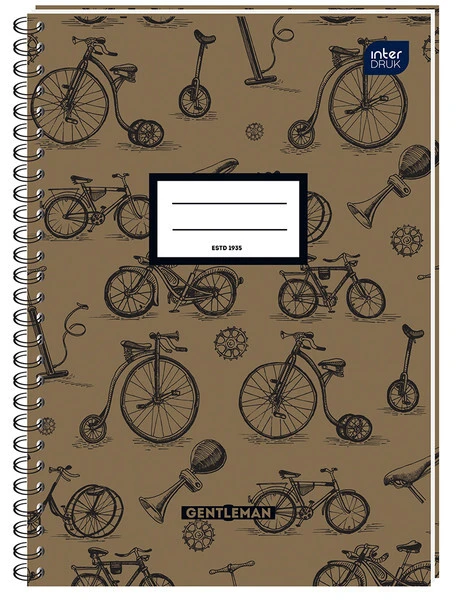 Kołozeszyt A4 120 kratka INTERDRUK