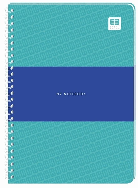 Kołozeszyt A5 80 kratka INTERDRUK B&B PASTEL