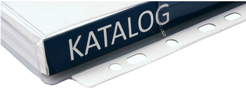 Koszulka A4 Poszerzana na katalog 1szt z klapką