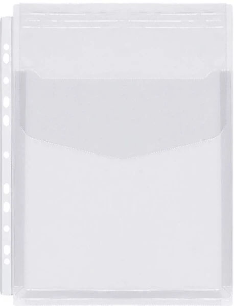 Koszulka A4 Poszerzana na katalog 1szt z klapką