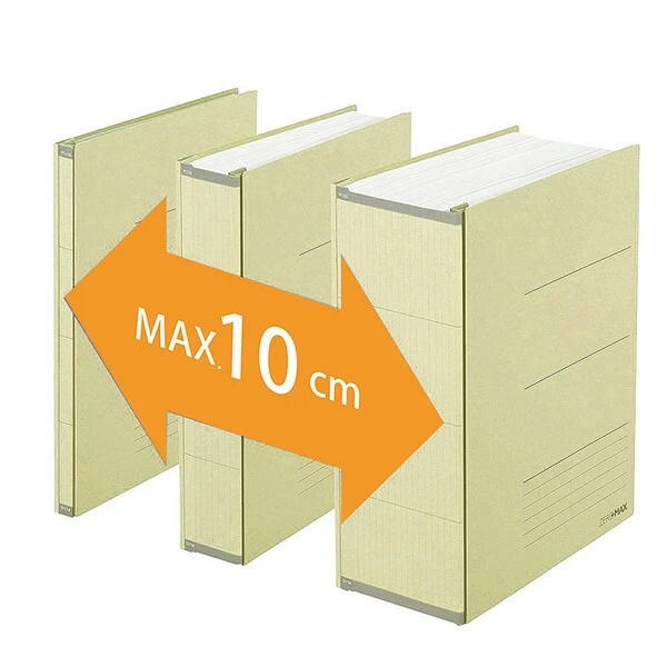 Teczka PLUS skoroszytowa ZERO MAX A4 jasny beż