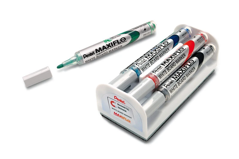Markery suchościeralne Pentel MAXIFLO MWL5S-4N