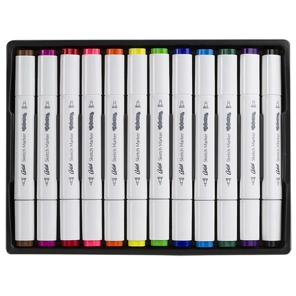 Markery do szkicowania Artist 12 kolorów Colorino