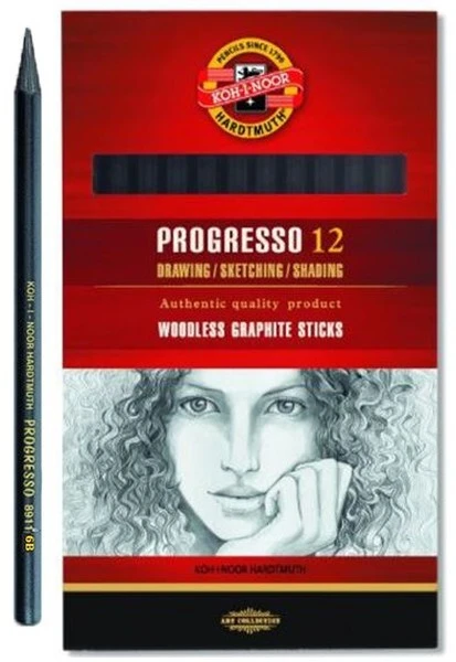 Ołówek bezdrzewny KOH-I-NOOR Progresso 6B