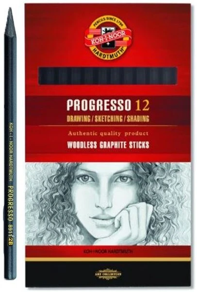 Ołówek bezdrzewny KOH-I-NOOR Progresso 2B