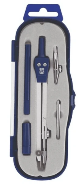 Cyrkiel Compassi Metalowy Zestaw 5- Elementowy