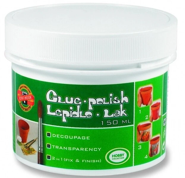 Klej lakier do decoupage 150 ml 2w1 KOH-I-NOOR