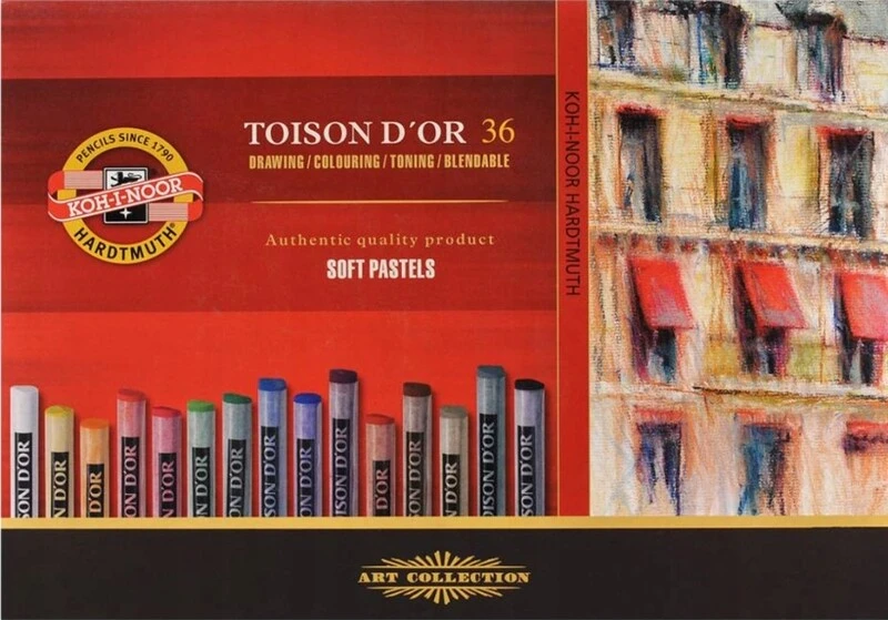 Pastele Kredki Koh-I-Noor TOISON D`OR SUCHE 36 szt