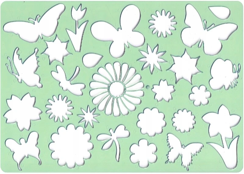 Szablon Łąka-Motyle Koh-I-Noor