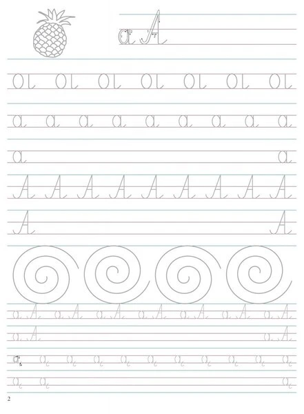 Zeszyt A4/16 k do kaligrafii Nauka pisania GATIS
