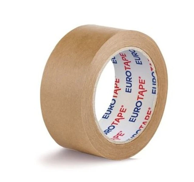 Taśma pakowa papierowa 48x50m KRAFT ekologiczna