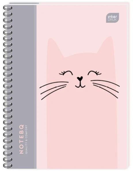 Kołozeszyt A5 100 kratka INTERDRUK okładka PP