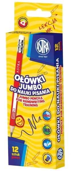 Ołówek do nauki pisania Jumbo Astra