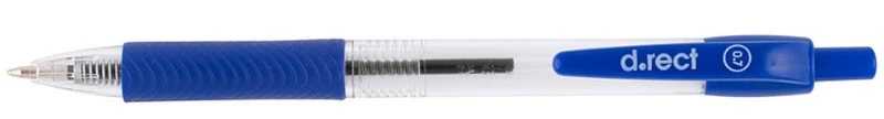 Długopis automatyczny D.RECT 294 niebieski 12 sztuk