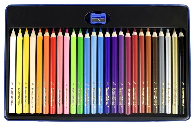 Kredki Bambino Jumbo ołówkowe 26kol w metalowym opakowaniu