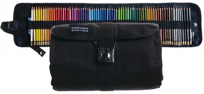 Kredki akwarelowe Mondeluz 72 w czarnym piórniku