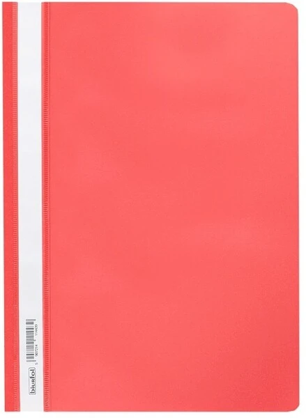 Skoroszyt PP miękki A4 czerwony Biurfol 20 sztuk