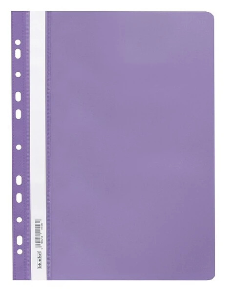 Skoroszyt miękki zawieszany PP fioletowy BIURFOL 20 szt
