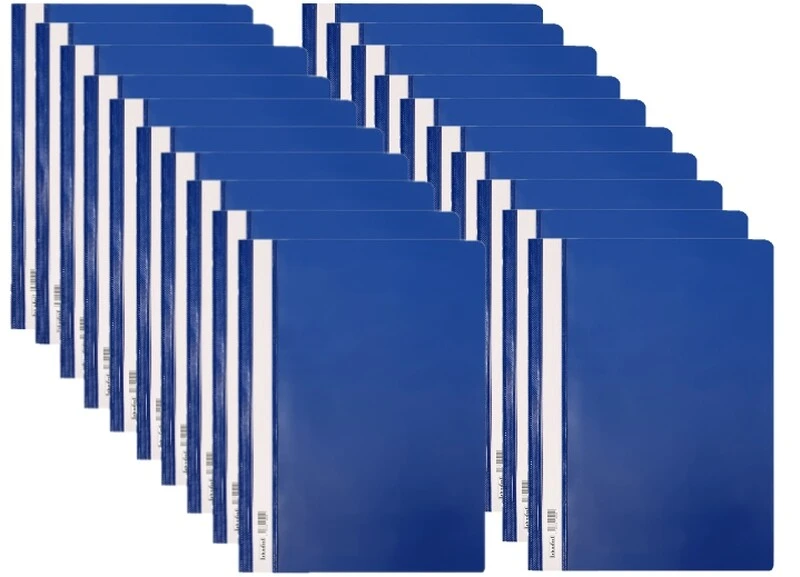 Skoroszyt twardy A4 granatowy BIURFOL 20 sztuk