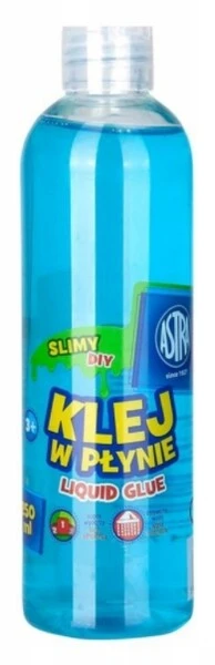 Klej SLIMY w płynie Astra 250ml niebieski