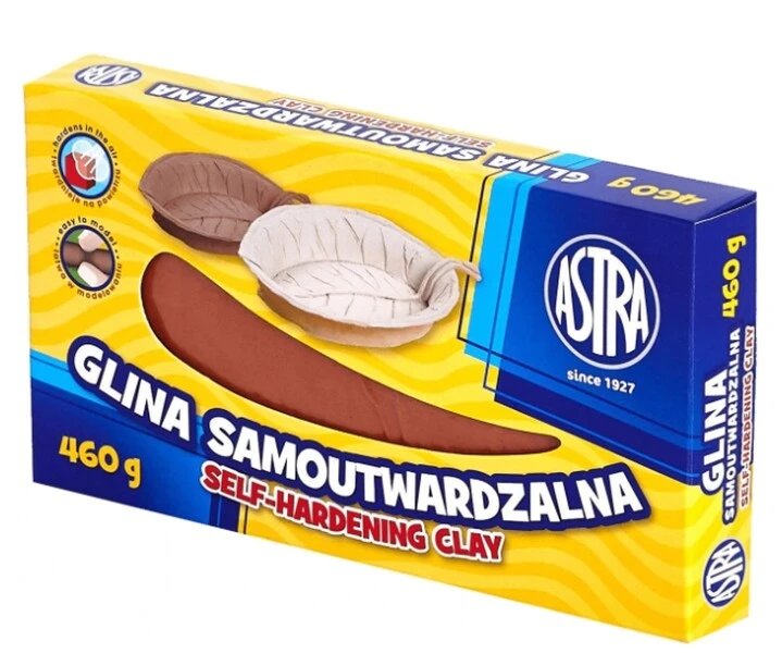Glina samoutwardzalna 460g terakota